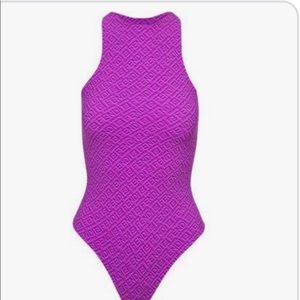 FENDI X SKIMS High neck Colorado Bodysuit